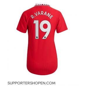 Manchester United Raphael Varane #19 Hemma Matchtröja Dam 2022-23 Kortärmad